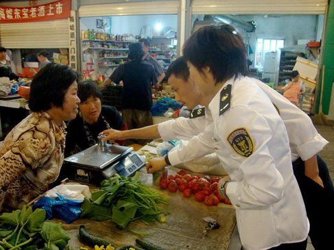 2018年1月陽江市質監(jiān)局推進集貿商場電子衡器統(tǒng)配統(tǒng)管:7家市場＂上臺＂電子秤415臺